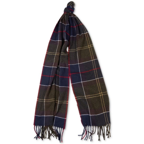 Men's Check Tartan Scarf