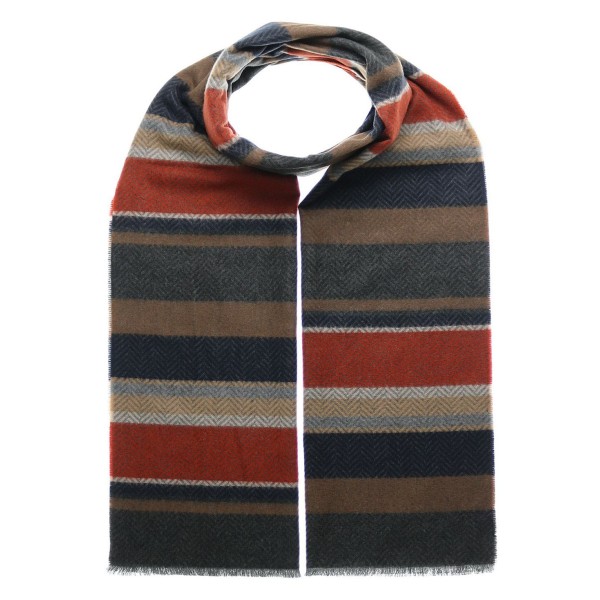 Men's Cashmink Herringbone Scarf