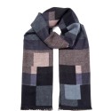 Refined Men's Plush Winter Shawl