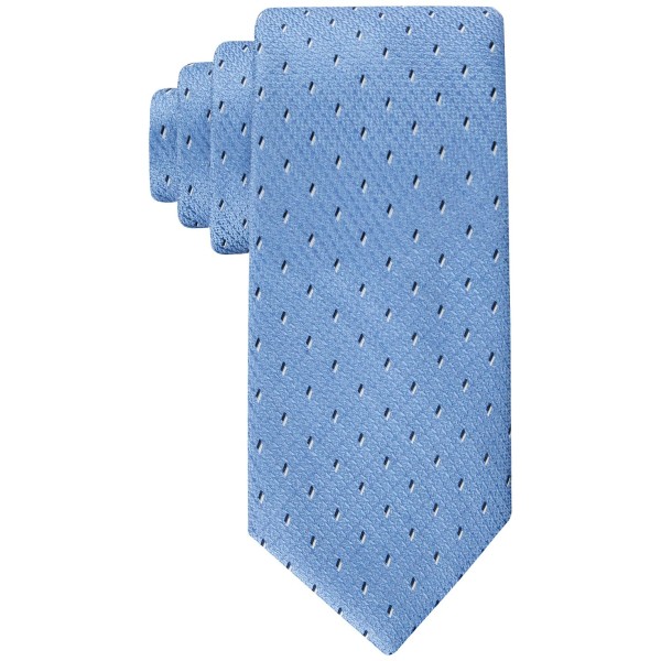 Men's Textured Geo-Print Tie