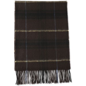 Men's Plaid Cashmere...