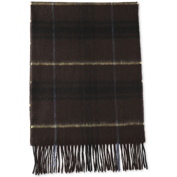 Men's Plaid Cashmere Scarf