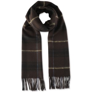 Men's Plaid Cashmere...