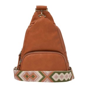 Faux Leather Sling B...