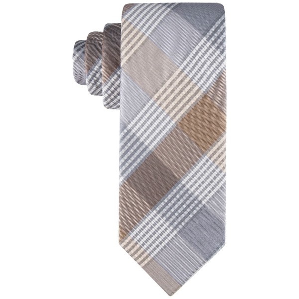 Men's Bold Block Check Tie