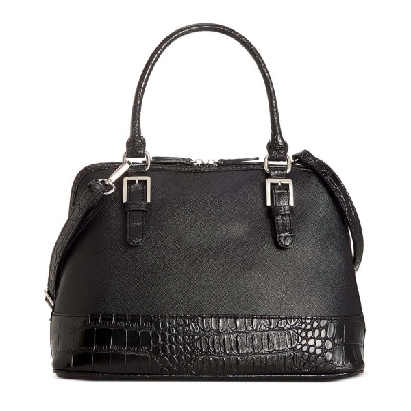 Croco Dome Satchel