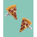 3D Pizza Slice Cufflinks