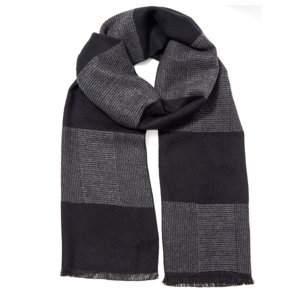 Luxurious Men's Winter Cashmere-Feel Wrap