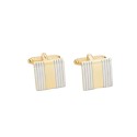 Men's Classic Cuff Links & Tie Bar Set