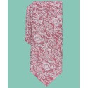 Men's Skinny Floral Tie