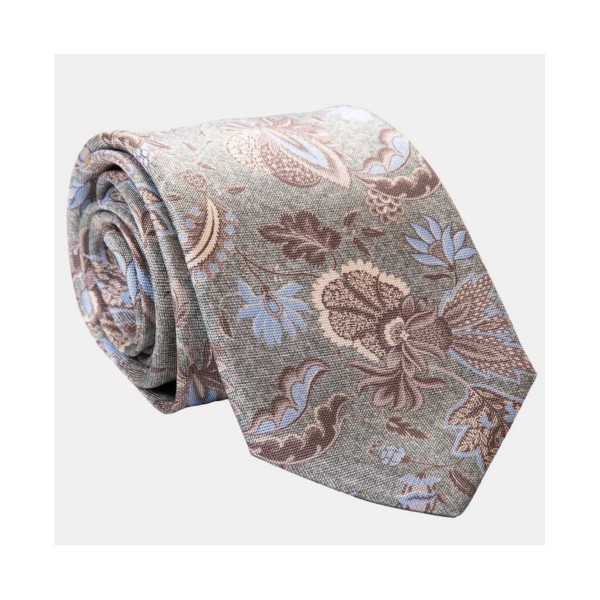 Stylish Men's Silk Print Tie