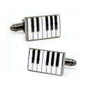 Enamel Piano Cufflinks