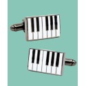 Enamel Piano Cufflinks