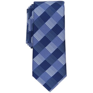 Men's Slim Plaid Tie...