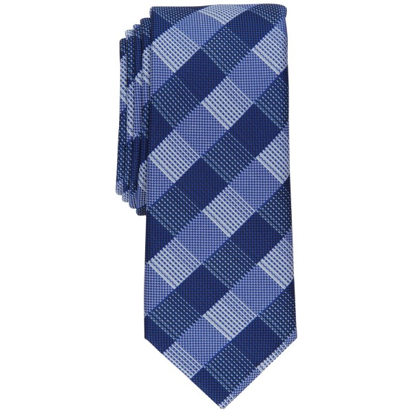 Men's Slim Plaid Tie