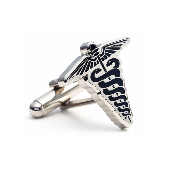 Caduceus Cufflinks