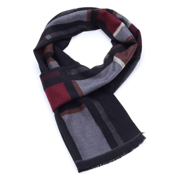 Men's Elegant Winter Scarf Cashmere FeelStylish Cashmere-Like Gentlemen's Winter Drapery