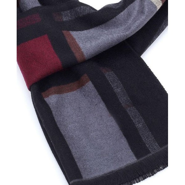 Men's Elegant Winter Scarf Cashmere FeelStylish Cashmere-Like Gentlemen's Winter Drapery