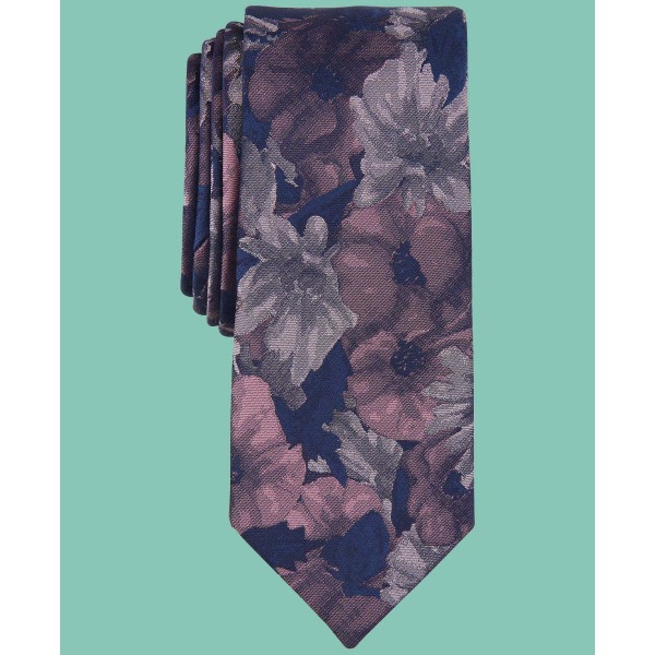 Fashionable Floral Print Necktie for Men