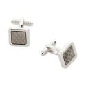 Men's Crosshatch Cufflinks