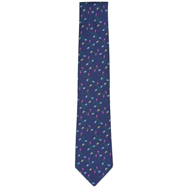 Men's Holiday Lights Tie