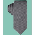 Men's Shiny Mini-Stripe Solid Tie